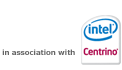 in association with Intel Centrino